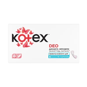 Прокладки ежедневные Kotex Ultra Slim Deo №56