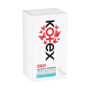 Прокладки ежедневные Kotex Ultra Slim Deo №56