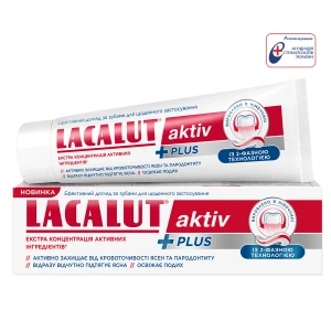 Зубная паста Lacalut Aktiv Plus 75 мл