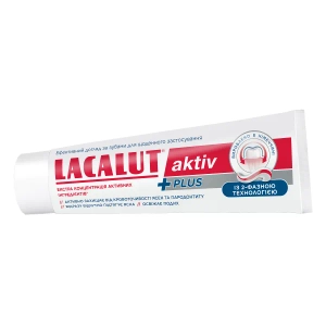 Зубная паста Lacalut Aktiv Plus 75 мл