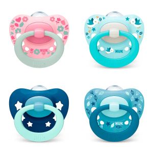 Пустышка Nuk Signature 10736657/4 силиконовая р 2