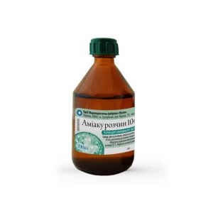 Аммиака раствор 10% 100 мл