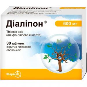 Діаліпон таблетки 600 мг №30