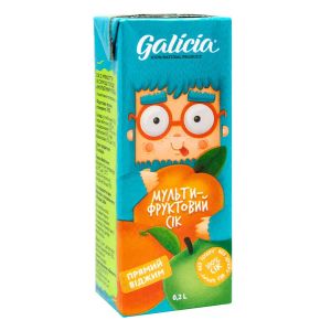 Сік Galicia Мультифруктовий 200 мл