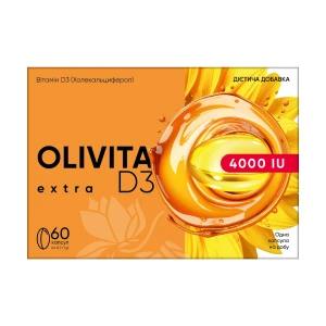 Олівіта Екстра Д3 4000 капсули №60
