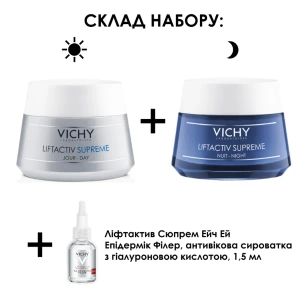 Набір для обличчя Vichy Liftactiv Supreme на 8 березня 2023