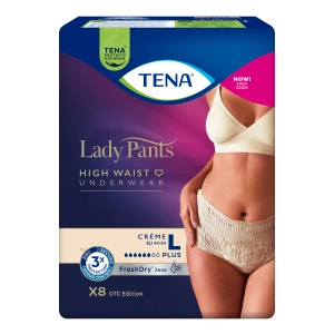 Урологические трусы Tena Lady Pants Plus для женщин Large Creme №8