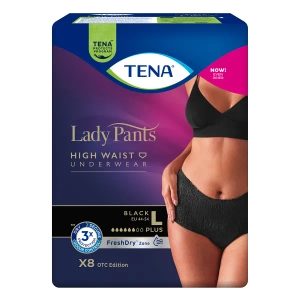 Урологические трусы Tena Lady Pants Plus для женщин Large Black №8