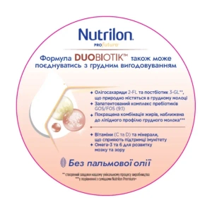 Суміш молочна суха Nutrilon Profutura Профутура 1 з 0 до 6 місяців 800 г