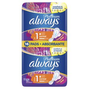 Прокладки для критичних днів Always Ultra Platinum Collection Normal розмір 1 №16
