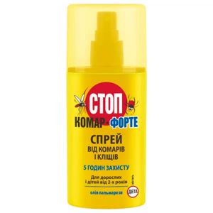 Спрей от комаров и клещей Биокон Стоп Комар Форте 95 мл