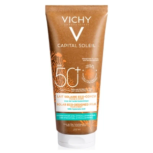 Набір VICHY Капіталь Солей Молочко сонцезахисний зволожуюче SPF50+ 200 мл + Косметичка