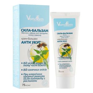 Крем-бальзам VamaFarm Сила-Бальзам анти укус 75 мл