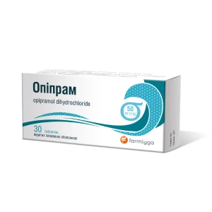 Опіпрам таблетки вкриті плівковою оболонкою 50 мг №30