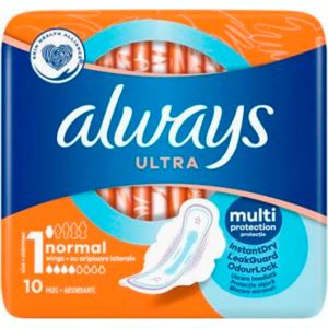 Гігієнічні прокладки Always Ultra Normal Розмір 1 №10