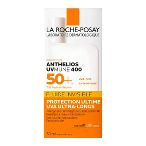 Сонцезахисний флюїд La Roche-Posay Антеліос UVA 400 SPF 50+ 50 мл