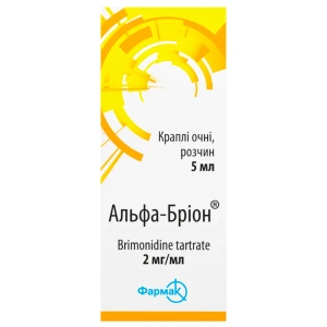 Альфа-Бріон очні краплі розчин 2 мг/мл флакон 5 мл