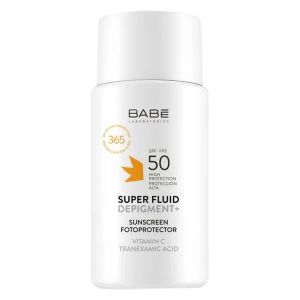 Солнцезащитный супер флюид депигмент BABE Laboratorios Sun protection SPF 50 50 мл