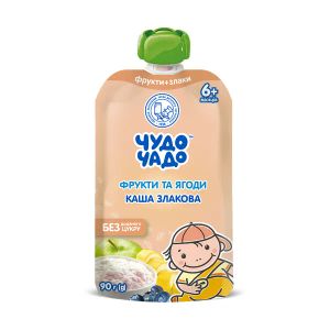 Каша злакова Чудо-Чадо фрукти-ягоди 90 г