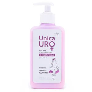 Гель для интимной гигиены UnicaUro Girl с пробиотиками 250 мл