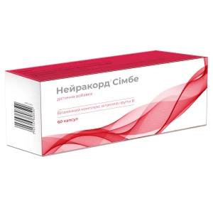 Нейракорд Симбе капсулы твердые 346 мг №60