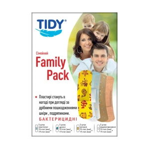 Набір пластирів медичних TIDY Сімейний №20