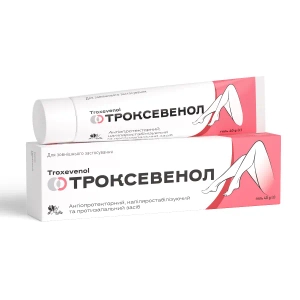 Троксевенол гель туба 40 г