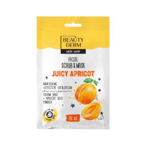 Маска-скраб для лица Beauty Derm Juicy Apricot 10 мл
