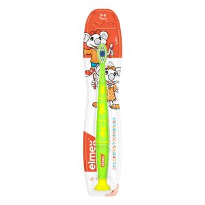 Зубная щетка детская Colgate Elmex мягкая 3-6 лет №1