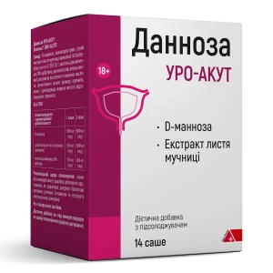 Данноза уро-акут порошок в саше №14