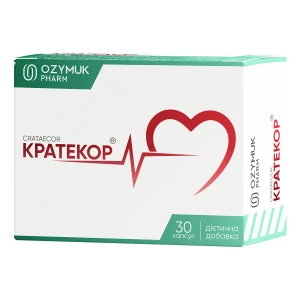 Кратекор диетическая добавка капсулы №30