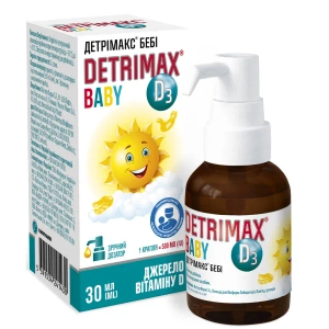 Детрімакс Бебі краплі оральні флакон з дозатором 30 мл