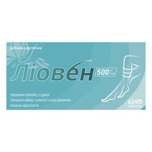 Лиовен таблетки покрытые оболочкой № 60