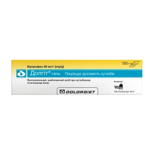 Долгіт гель туба 150 г
