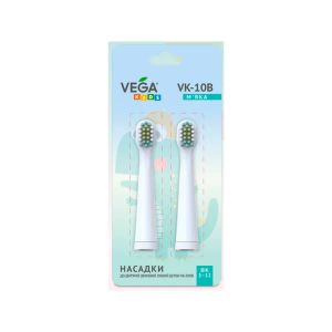 Насадка VK-10B для электрической детской зубной щетки Vega Kids VK-500B бирюзовая