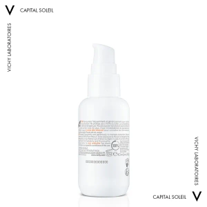Щоденний сонцезахисний невагомий флюїд Vichy Капіталь Солей SPF 50+ для шкіри схильної до жирності та недосконалостей 40 мл