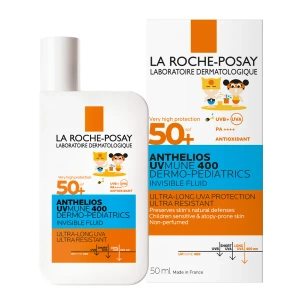 Солнцезащитный легкий флюид La Roche-Posay Антелиос UVA 400 Дермо-Педиатрикс SPF50+ 50 мл