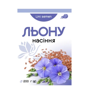 Льна семя пачка с внутренним пакетом 200 г