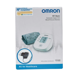 Тонометр автоматичний M1 Basic Omron HEM-7121J-AF в комплекті з адаптером змінного струму HHP-CM01