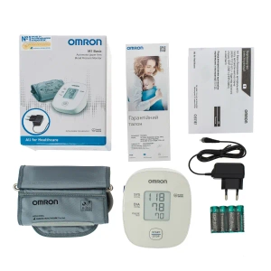 Тонометр автоматичний M1 Basic Omron HEM-7121J-AF в комплекті з адаптером змінного струму HHP-CM01