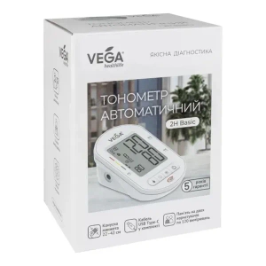 Автоматический тонометр VEGA 2H BASIC