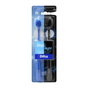 Набор зубных щеток Difas Day & Night мягкие 1+1