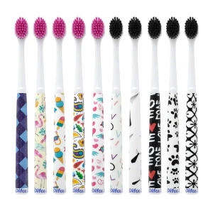 Набор зубных щеток Difas Styl мягкие 1+1