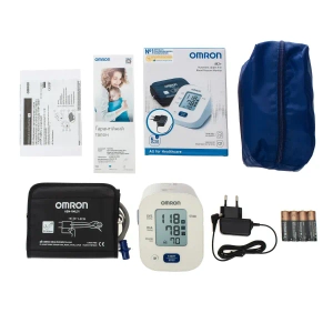 Тонометр автоматический OMRON M2 Plus HEM-7146-E с адаптером HHP-CM01, манжета 22-42 см