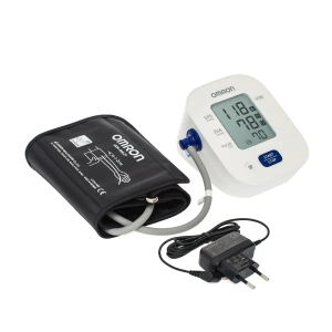 Тонометр автоматический OMRON M2 Plus HEM-7146-E с адаптером HHP-CM01, манжета 22-42 см