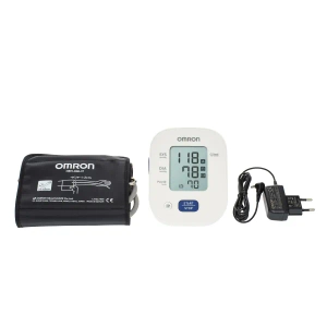 Тонометр автоматический OMRON M2 Plus HEM-7146-E с адаптером HHP-CM01, манжета 22-42 см