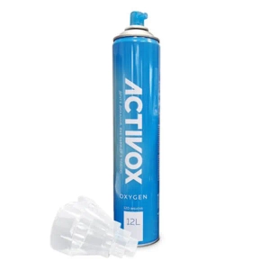 Кисень газоподібний Activox AR-001A для інгаляцій балон портативний 12 л