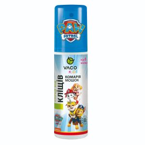 Спрей Vaco Sensitive Paw Patrol от комаров, клещей и мошек с Icaridin 10%  для детей от 6 месяцев 80 мл