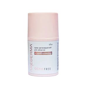 Регенерирующий крем для лица Аредерма ACNE FREE с пробиотиками 50 мл