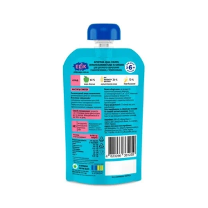 Каша фруктова Ельфік Elfik Magic яблуко, мультизлакова каша та банан дой-пак 110 г